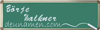 Börje Walkner Visitenkarte